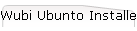 Wubi Ubunto Installer