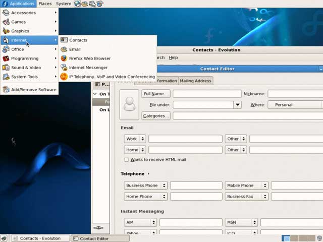 Gentoo Linux DVD Screenshot